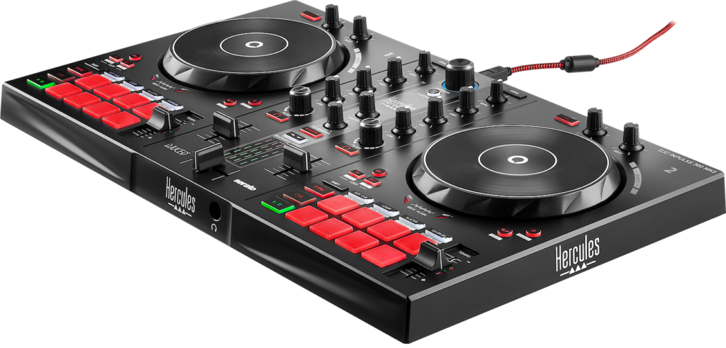 Table de mixage Hercules DJ Control Jogvision, Table de mixage
